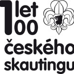 logo 100let českého skautingu